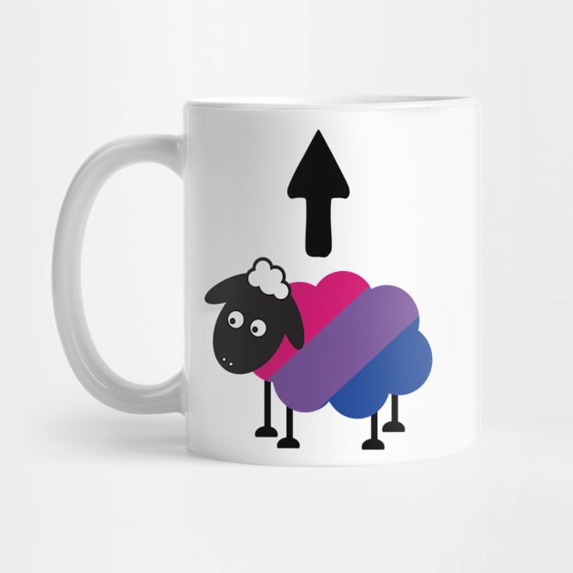 Bisexual Sheep Of The Family LGBT Pride by ProudToBeHomo